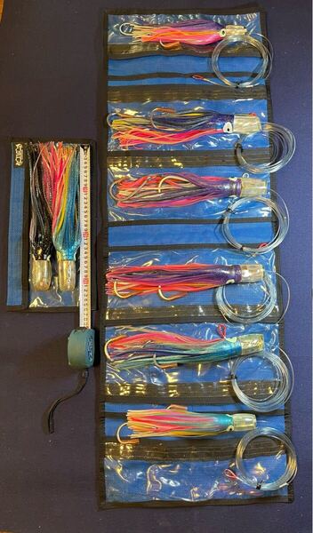 ZEN LURES トローリングルアー 8本SET◆幻の沖縄ゼンルアー 未使用品◆カジキ マグロ BIG GAME TLC収納バッグ付属