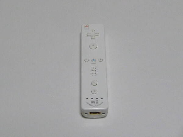 R065【送料無料 即日発送 動作確認済】Wii リモコン モーションプラス 内臓 任天堂 純正 RVL-036 白 ホワイト
