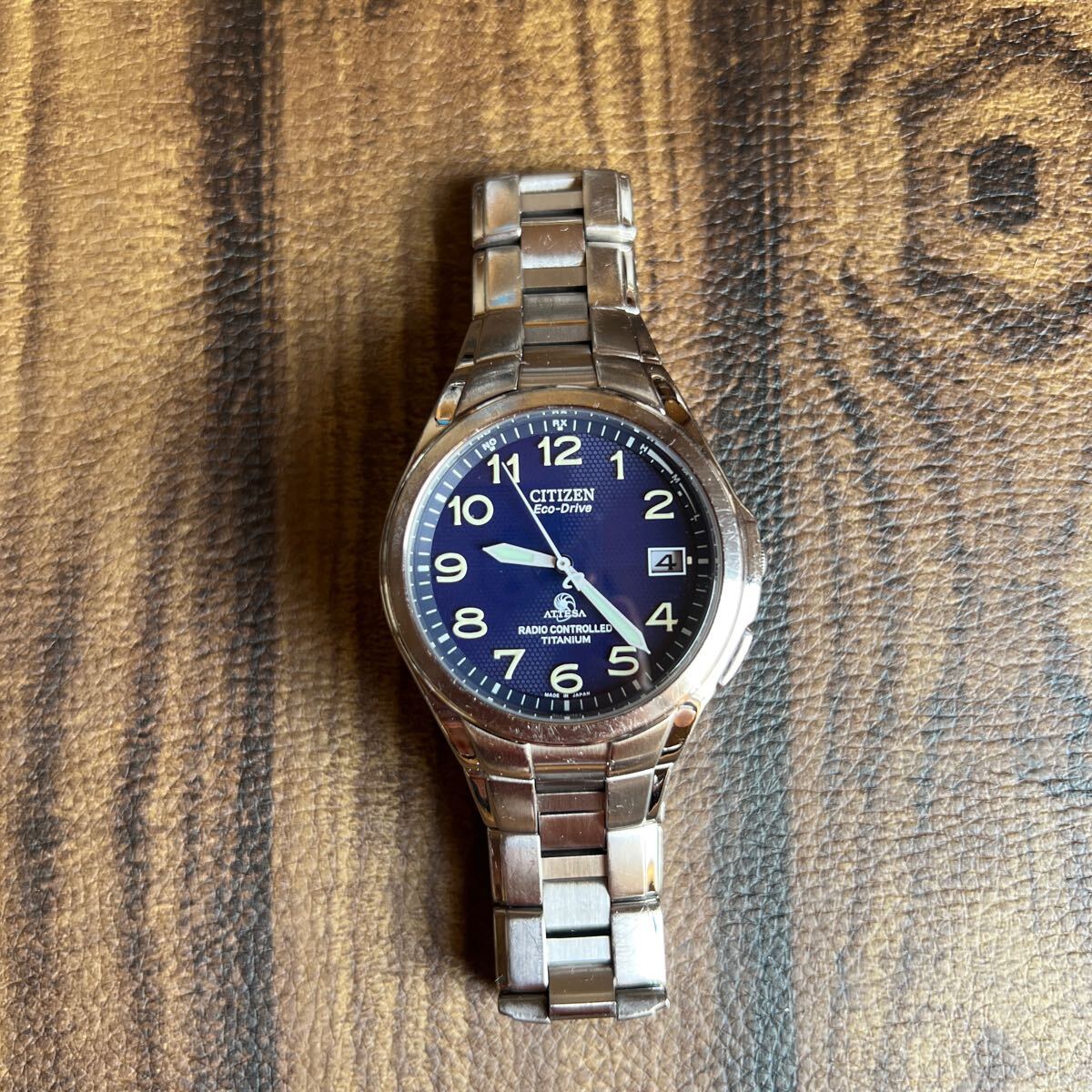 稼働品 シチズン アテッサ エコドライブ CITIZEN ATTESA ECO