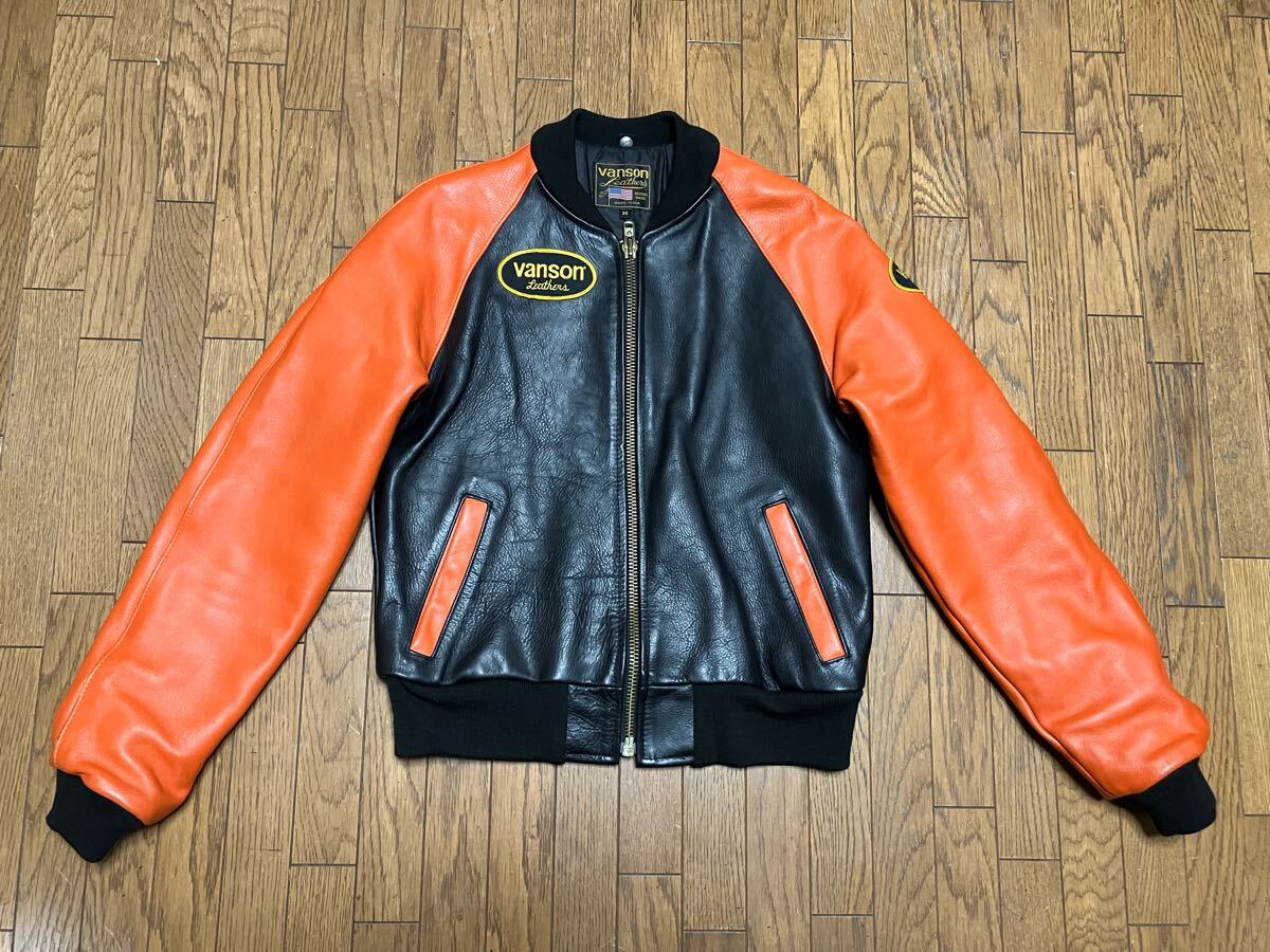 中古・古着通販】VANSON (バンソン) TJVレザージャケット