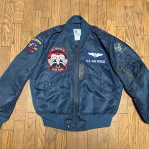 TED MANテッドマン L-2A GRANT HEIGHTSフライトジャケット AFマーク入り サイズ40