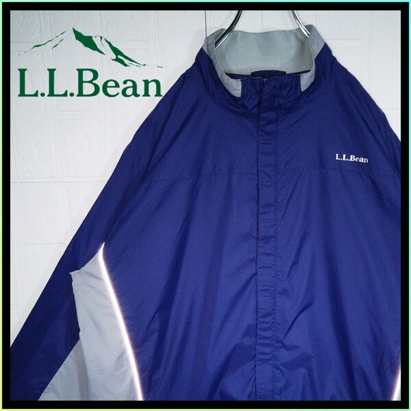 《L.L.Bean/エルエルビーン》ロゴ ナイロンジャケット マウンテンシェル