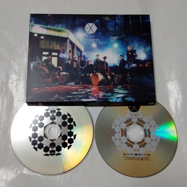 送料込み EXO エクソ CD+DVD 日本2ndシングル ☆COMING OVER☆ 初回盤 K-POP
