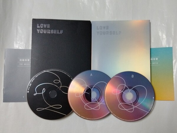 送料込み BTS CD LOVE YOURSELF 2個セット 轉 Tear Y盤 11曲 & 結 Answer S盤 25曲 韓国盤 防弾少年団 バンタン K-POP