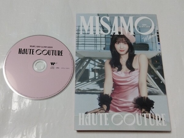 送料込み MISAMO CD JAPAN 2nd MINI ALBUM ☆HAUTE COUTURE☆ 8曲 MOMO盤 hautecouture オートクチュール TWICE K-POP