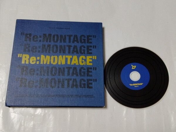 送料込み BLOCK B ブロックビー CD 6th Mini Album Repackage ☆Re : MONTAGE☆ 8曲 blockB 韓国盤 K-POP