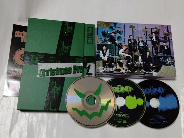 送料込み STRAY KIDS CD 2個セット ☆Christmas EveL☆ 4曲 韓国盤 & ☆THE SOUND☆ 10曲 初回限定盤A Blu-ray スキズ K-POP