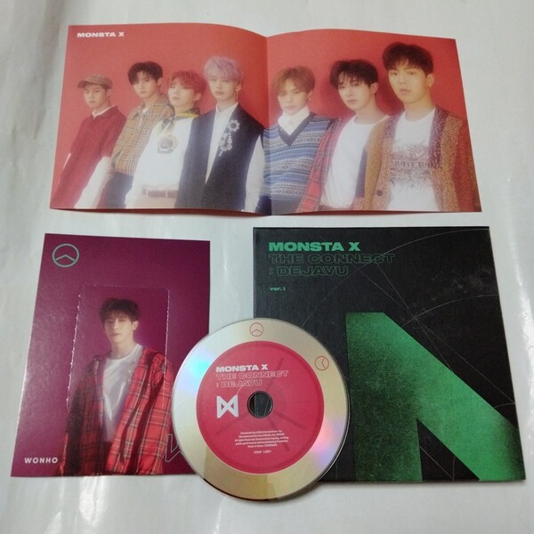 送料込み MONSTA X モネク CD 6thミニアルバム ☆THE CONNECT : DEJAVU☆ 7曲 韓国盤 ALBUM K-POP