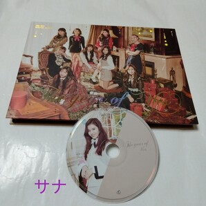 送料込み TWICE CD ディスク サナ THE 3RD SPECIAL ALBUM ☆The year of Yes☆ 9曲 SANA 韓国盤 K-POP