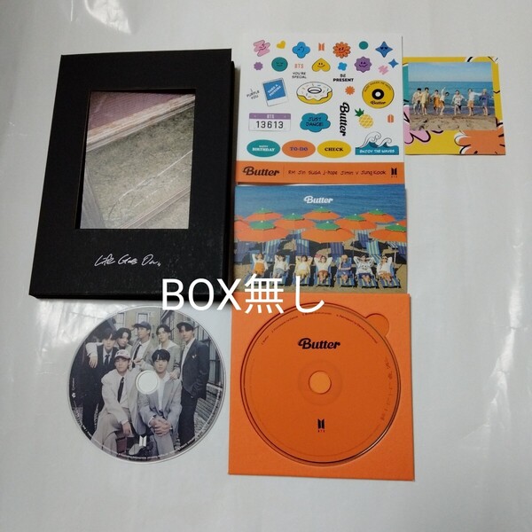 送料込み BTS CD 2個セット BOX無し ☆BE ☆ 8曲 & ☆Butter☆ 2曲 韓国盤 防弾少年団 バンタン K-POP
