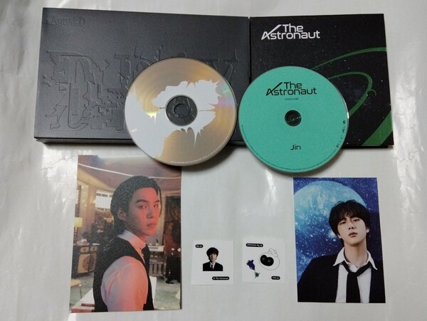 送料込み BTS CD 2個セット Agust D SUGA ☆D-DAY☆ 10曲 & ジン ☆The Astronaut☆ 1曲 韓国盤 ソロアルバム K-POP ②