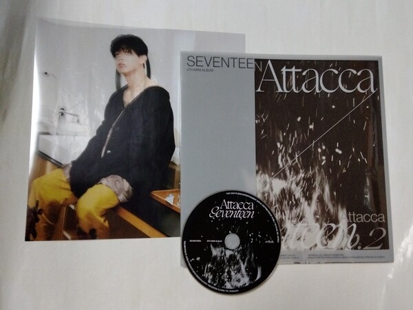 送料込み SEVENTEEN セブチ CD 9TH MINI ALBUM ☆Attacca☆ 6曲 Op.2 韓国盤 ドギョム DK ミニアルバム K-POP