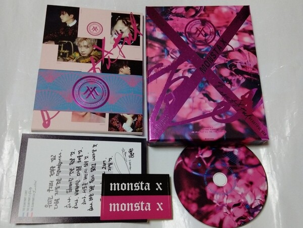 送料込み MONSTA X モネク CD 1集 ファーストアルバム ☆BEAUTIFUL☆ 10曲 韓国盤 Vol.1 ALBUM 1st K-POP
