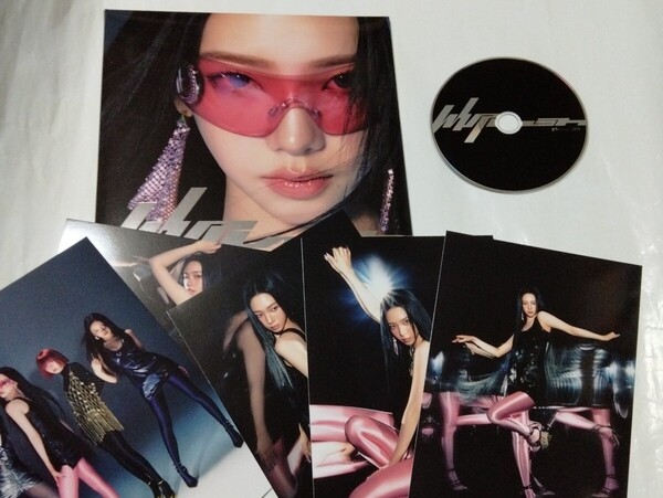 送料込み aespa エスパ CD 5th ミニアルバム ☆Whiplash☆ 6曲 SPEED ver. カリナ 韓国盤 Karina ウィップラッシュ K-POP
