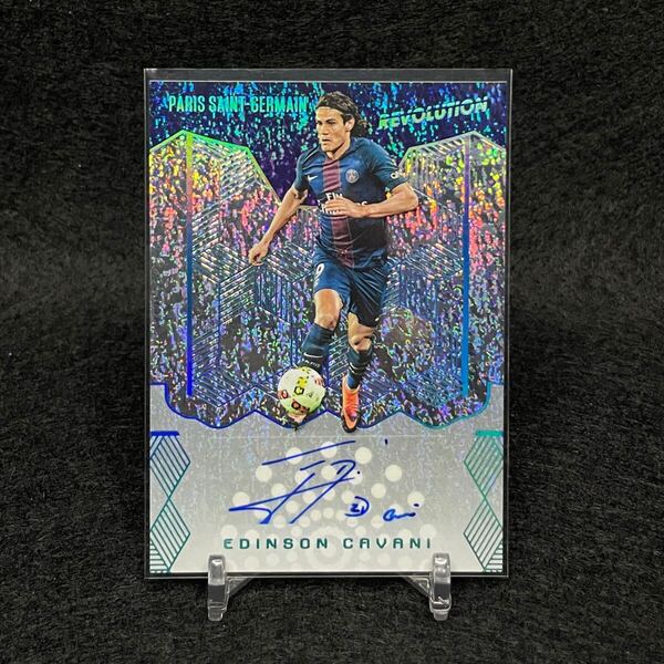 2017 Panini Revolution Soccer Edinson Cavani エディンソンカバーニー 直筆サインカード 49枚限定 topps PSG パリサンジェルマン