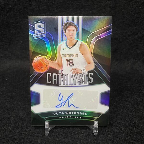 2023-24 Panini Spectra Basketball NBA 渡邊雄太 直筆サインカード 99枚限定 auto autograph グリズリース MEMPHIS GRIZZLIES Bリーグ