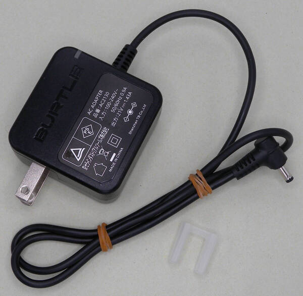 送料無料 KYOCERA 京セラ BURTLE バートル 純正 バッテリー 充電器 AC2130 センタープラス 21V 1.43A DCプラグ外径 4mm 4ミリ 即決!