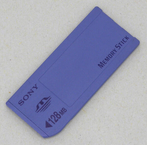 送料無料 SONY ソニー 純正 MEMORY STICK メモリースティック 128MB MSA-128A 日本製 MADE IN JAPAN 即決!