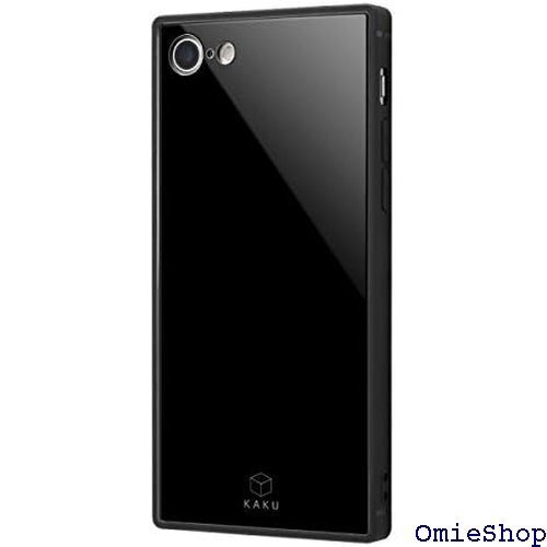 イングレム INGREM iPhone 8/7 耐衝撃 ース KAKU/ブラック IQ-P7K1B/B ブラック 60