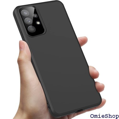 Galaxy A52 5G ケース 耐衝撃 シリコン 防止 スマホケースブラック黒 0200A-A52-01 646