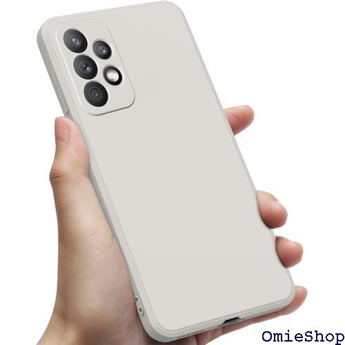 Galaxy A53 5G ケース シリコン 耐衝撃 防止 スマホケース ベージュ 白0200A-a53-04 782