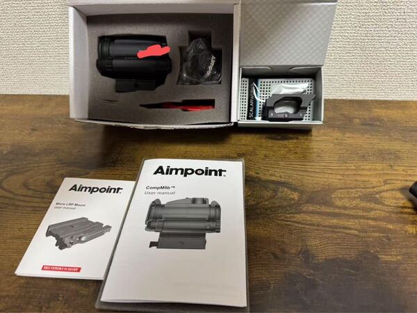 実物 Aimpoint M5B ドットサイト SCALARWORKS LEAP/10マウント (VORTEX Trijicon EOTECH HOLOSUN VFC GHK WA 東京マルイ PTW トレポン