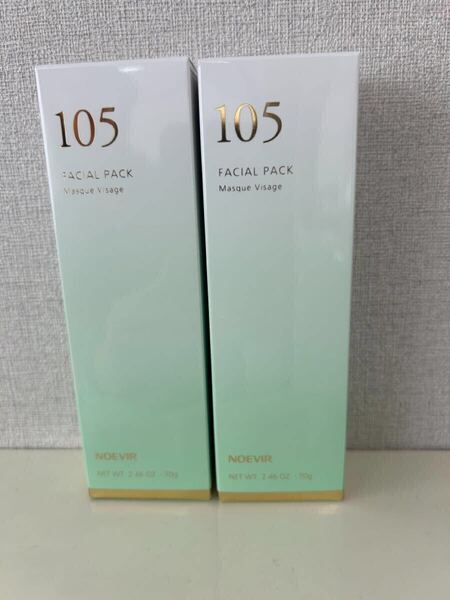 【送料無料】ノエビア105フェイシャルパック2本