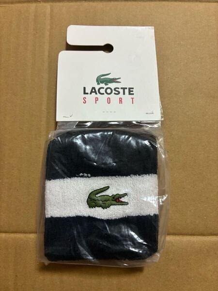 【送料無料】ラコステ(LACOSTE) リストバンド 新品 2個入り