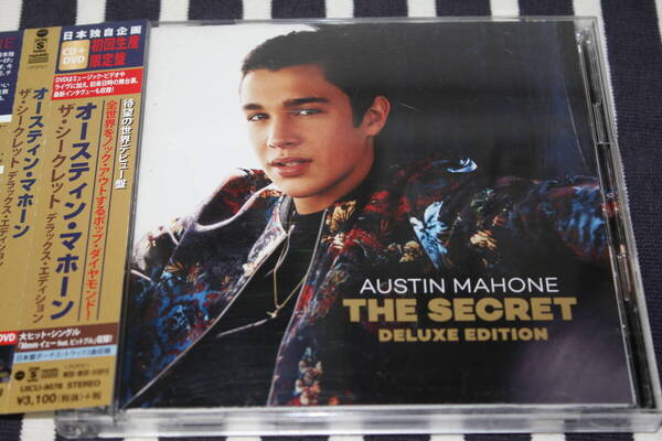 帯付CD★オースティン・マホーン Austin Mahone ザ・シークレット デラックス・エディション(初回限定盤)(DVD付)★