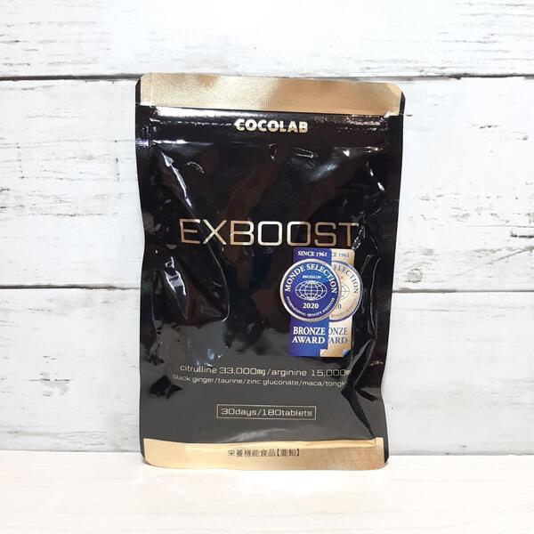 【新品・即決・送料込】 COCOLAB EXBOOST 180粒 亜鉛 マカ メンズ 活力 エナジー サプリ | 補償付き 全国送料無料