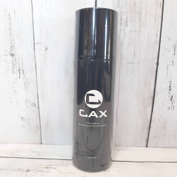 【新品・即決・送料込】 CAX スプレー カックス ボリュームアップ ヘア ブラック 薄毛 白髪 隠し 増毛 パウダー | 全国送料無料