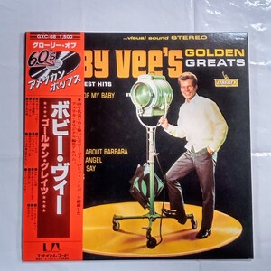 LP588 ★ Срочная продажа, редкая, красивая б/у виниловая пластинка LP (12" 30см) отечественного производства ★ Bobby Vee Golden Grates *с оби