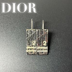 Dior ディオール ピアス トロッター プレート No.2 シルバー