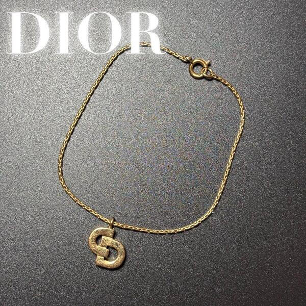 美品★ Christian Dior ブレスレット ゴールド/金 CD金具