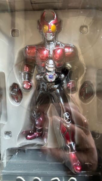 送料無料 非売品 2003 仮面ライダー ライダーファイトアクションフィギュア4 仮面ライダーアギト バーニングフォーム 台座付 東映特撮 レア