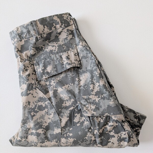 米軍民間品 ACUカモ ミリタリーパンツ/古着/L-S/実寸W38L29【L1769】