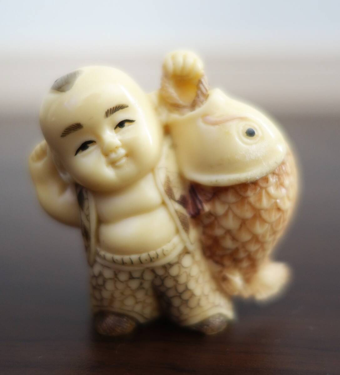 根付 大黒黄金 現代根付