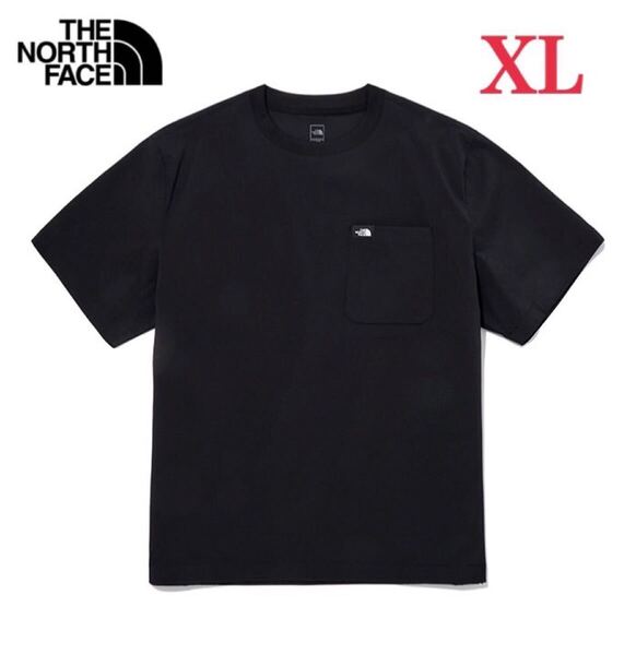 新品未使用 THE NORTH FACE ノースフェイス オールラウンドEX ラウンドTシャツ メンズ レディース 半袖 ブラック XL 海外限定