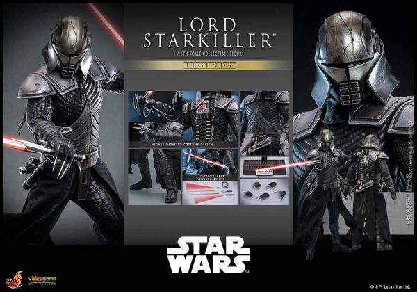送料無料★初回限定生産 ホットトイズ 1/6 スター・ウォーズ ロード・スターキラー 未開封新品 Star Wars - Lord Starkiller Hot Toys