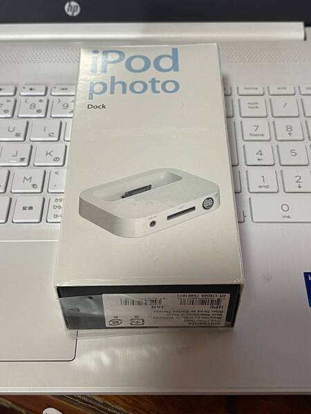 Apple 純正 iPod Photo Dock M9766G/A S-video 未使用品