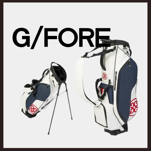 ○★新品 未使用 G/FORE トランスポーター3 定番ハイスペックゴルフバッグ ホワイト(ジーフォア)○●