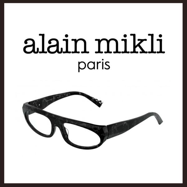 ○★新品 未使用 alain mikli カゼッレ メガネフレーム アイウェア ブラック(アランミクリ)○●