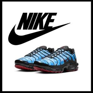 ○★新品 未使用 NIKE エア マックス プラス シャーク アタック ブラック 25cm マップラ(ナイキ)○●