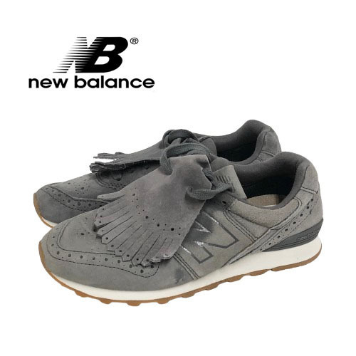 ○★訳有り 新品未使用 New Balance (ニューバランス) WL996PC2 グレー 22.5cm★○