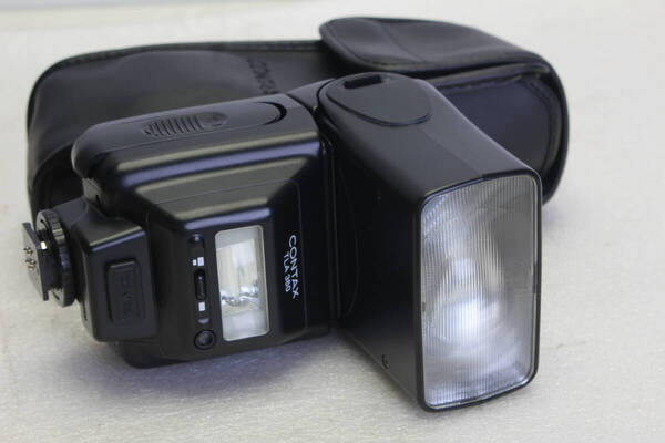 送料無料。即決。美品。コンタックス CONTAX TLA 360 スピードライド フラッシュストロボ 管理1-25520100000r