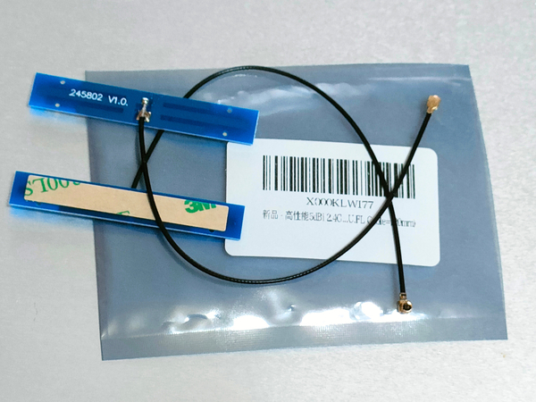 無線LAN 2.4GHz/5GHz WiFi アンテナ U.FL ケーブル長120mm