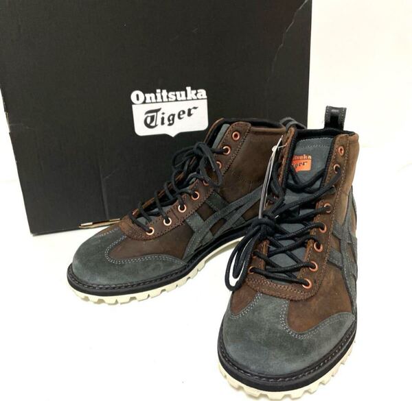 Onitsuka Tiger Rinkan Boot リンカンブーツ レースアップ スエード レザー スニーカー 22.5 中古