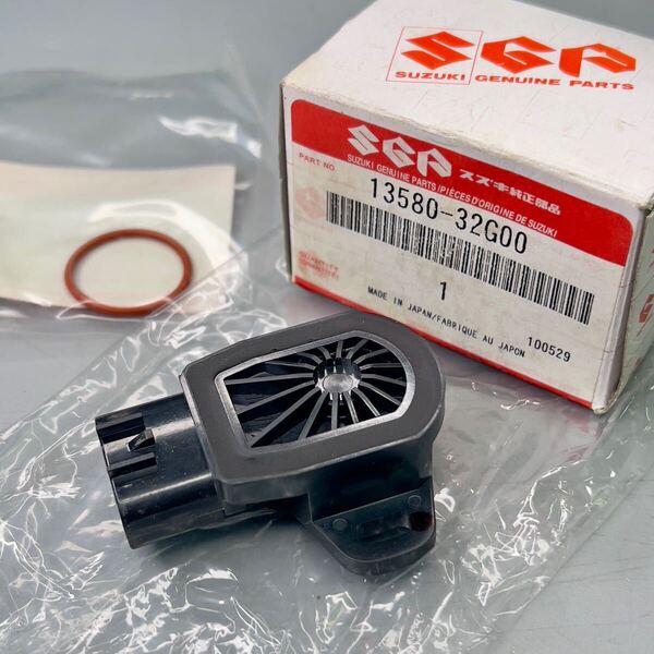 ★未使用 アドレス V125/G (~K9) 純正 スロットルポジションセンサー Oリング付き 13580-32G00