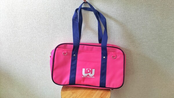 【美品】ワールドペガサス スクールバッグ ピンク