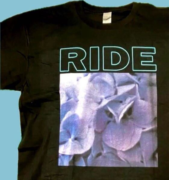 2XL/新品/ライドRIDE/SMILE/MARK GARDENER/ANDY BELL/oasis/Tシャツ/BK